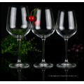 Haonai glassware drinkware glass wine goblet crystal wine glass cup short stemmed wine glass